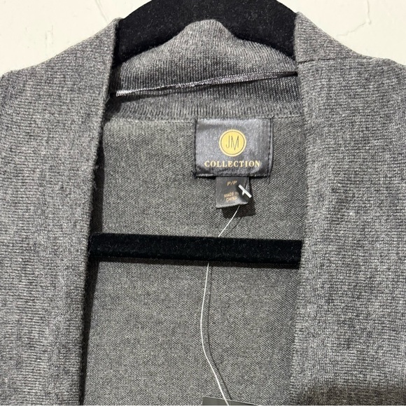 NWT JM Collection Petite Open-Front Button-Cuff Cardigan Sz PP/ 2P/ Small P - Picture 6 of 8